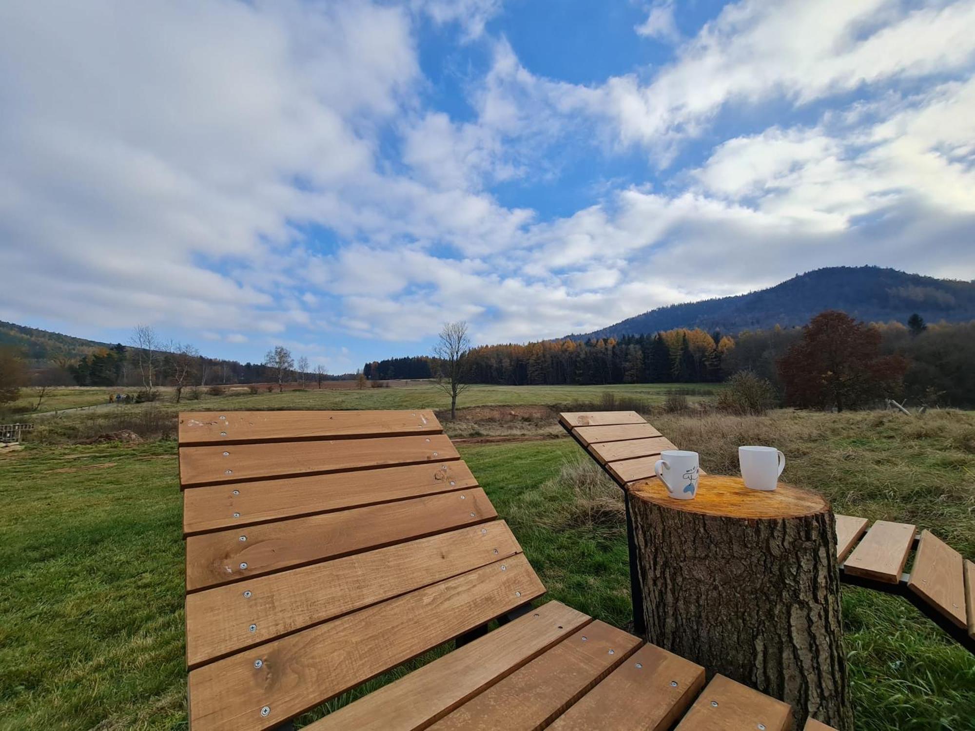 Wataha Pod Basztami - Alfa - Domki Caloroczne Radkow Esterno foto
